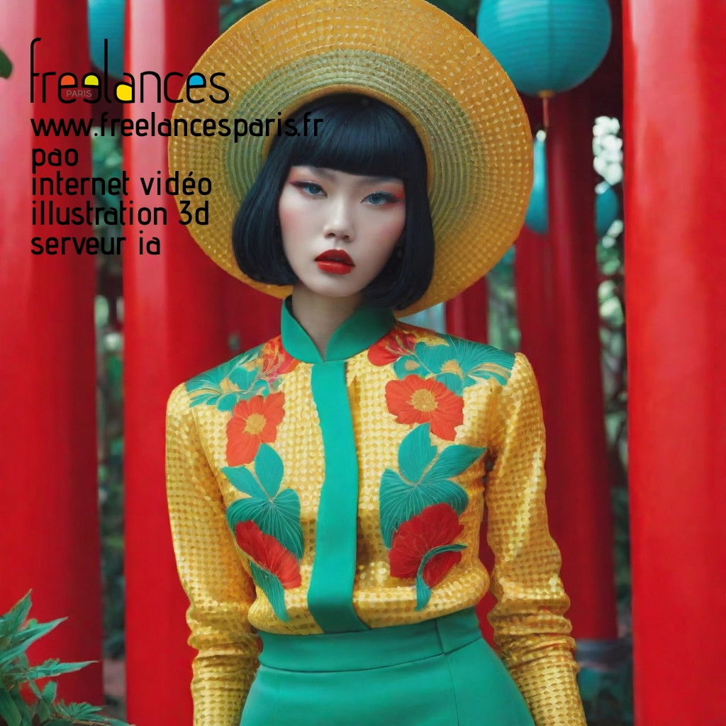 Pao mise en page internet vidéo illustration 3d serveur IA générative AI freelance paris studio de création magazines lhfqmws0